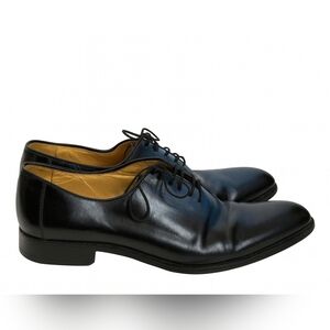 Maison Forte Asahi Classic Black Oxford Leather Tie Ups s 8.5